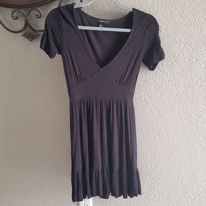 Forever 21 Short Sleeve Black Dress Size S